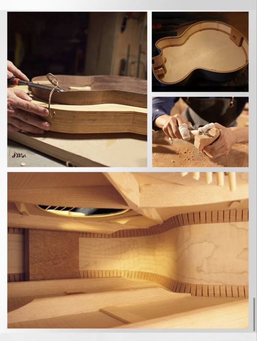 Акустическая гитара с полной комплектацией