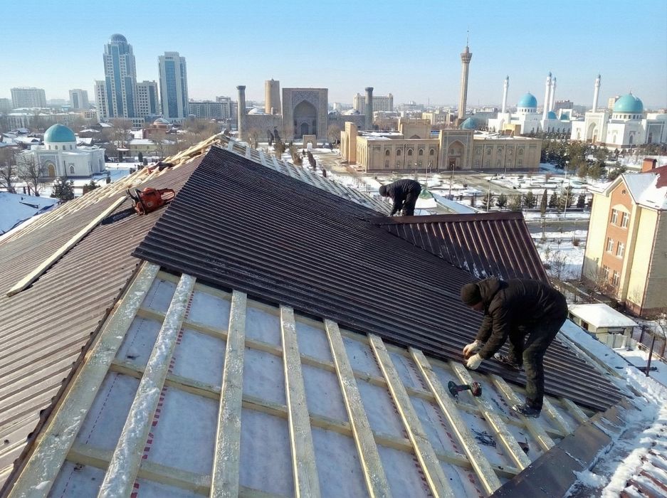 РЕМОНТ КРЫША, ТОМ, Ёпамиз. Сварка ишлари