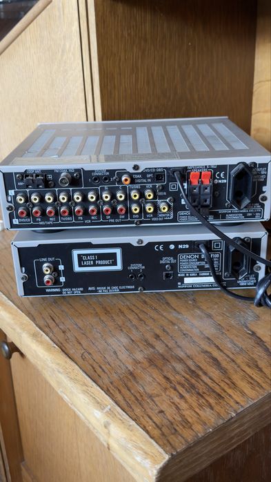 Стерео ресийвър Denon и CD Denon