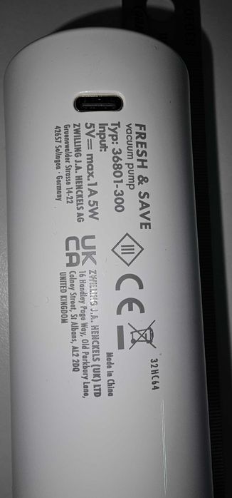 Zwilling pompa de vid ,Frash&save"