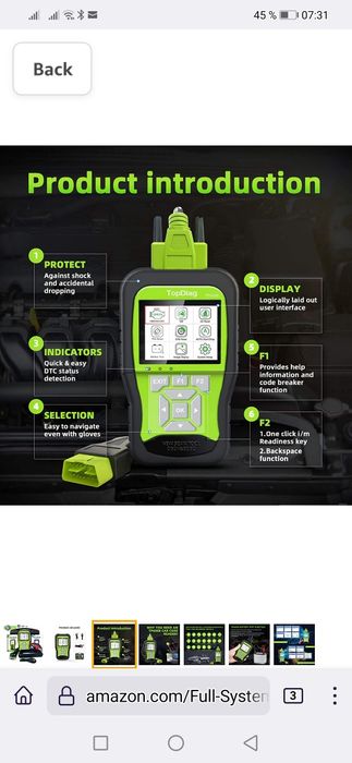 Diagnoza obd2 TP600B VAG toata gama