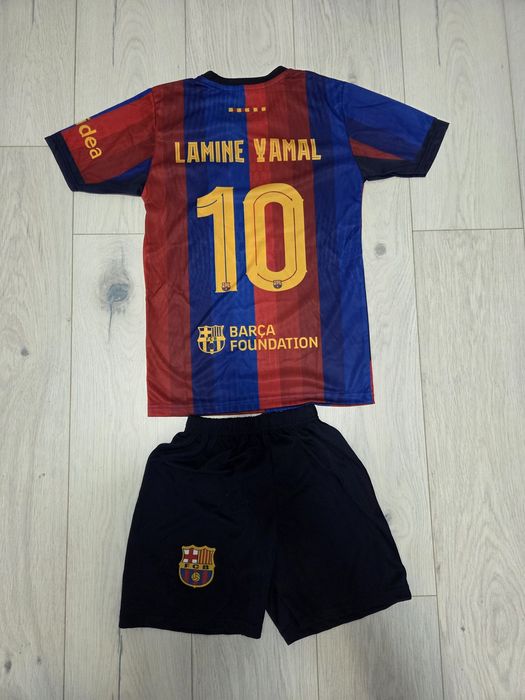Echipament fotbal copii FC Barcelona Lamine Yamal