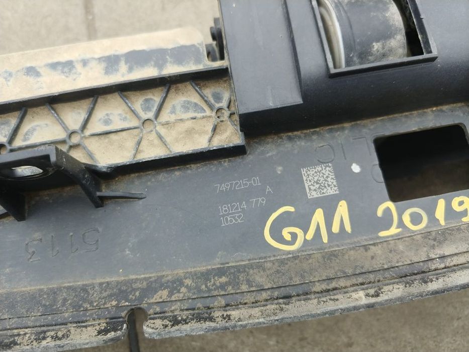 clapeta de aer superioara fata motoras defect  bmw 7 g11 non facelift  limuzina 2019  7497215-01