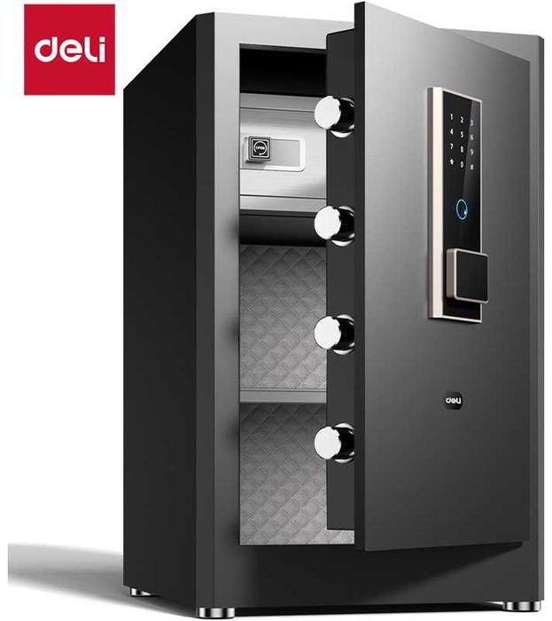 Seyf Deli Сейф DELI ET596 биометрический 600х380х360 23,3 кг