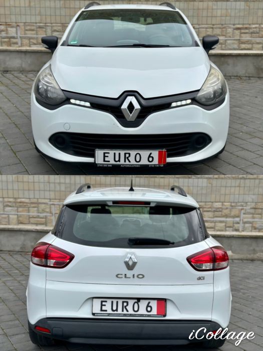 Renault Clio 1,5 dci Break Navi Euro 6