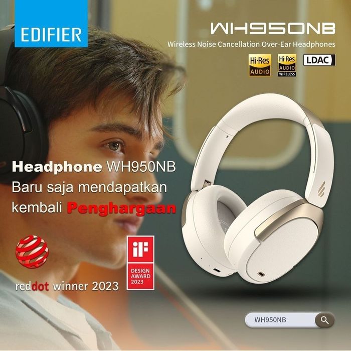 СКИДКА! Edifier WH950NB (Aналог Sony WH-1000XM4) Беспроводные Наушники