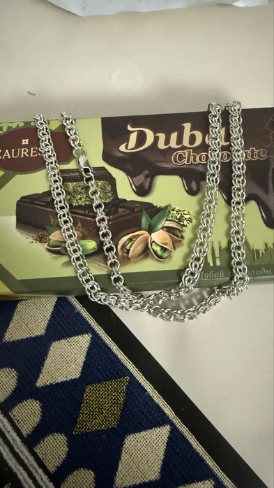 Цепочка мужской серебро