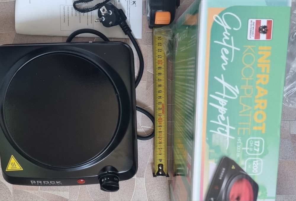 Plita  electrica  vitroceramica  1200w