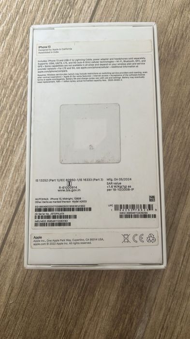 Айфон 13 128гб    93%