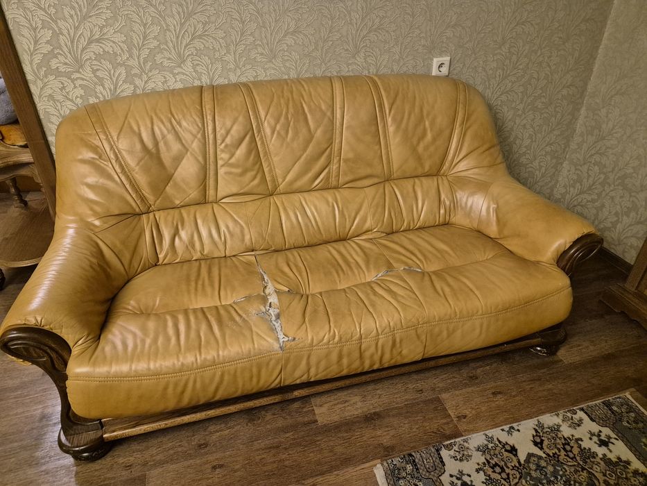 Кованный диван и 2 кресла