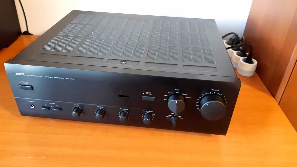 Amplificator audio YAMAHA AX 470, putere 75W / 8 ohmi sau 80W / 6 ohmi
