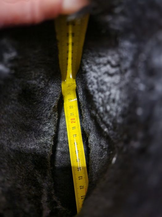 Ghete dama tip ugg negre