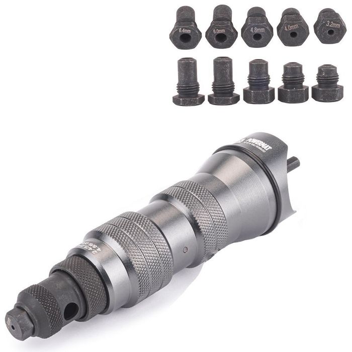 Set adaptor bormasina pentru nituit, pop-nit, piulite nituibile, 6