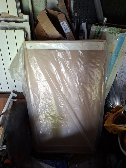 Usa pod 60x110 pal cu scara lemn