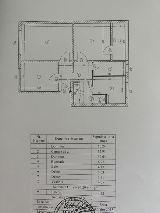Apartament 3 camere  Ozana Pallady sector 3