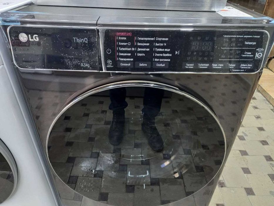 Стиральная машина LG 8,5 кг F2T9GW9P AI DD Steam+ TurboWash Wi-Fi