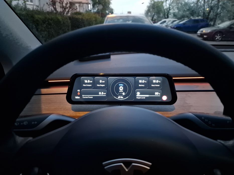 Enhance Auto S3XY Dash Tesla Model 3 Y