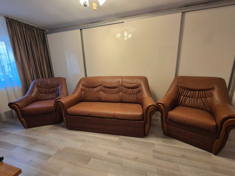 Vand canapea extensibila + 2 fotolii