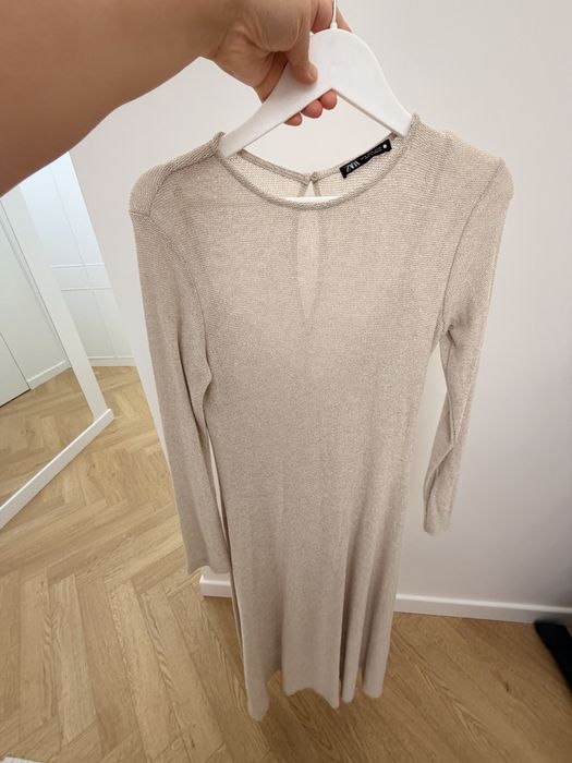 Платье от Zara. С люрексом