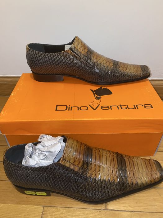 Pantofi piele crocodil