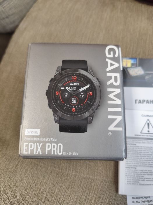 Garmin Epix Pro gen 2 Sapphire Titanium 51мм - нова цена