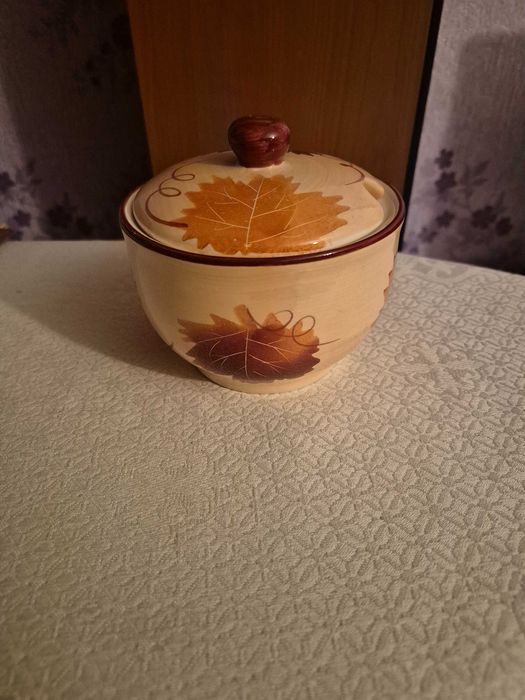 Сахарница керамическая