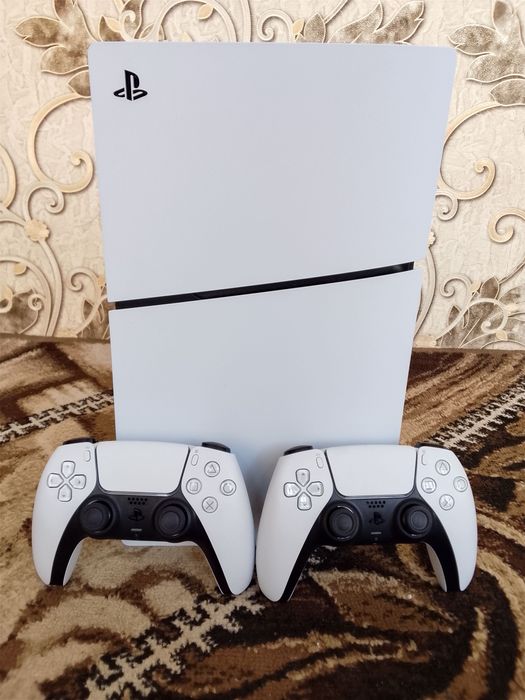 Срочно ideal Play Station Slim 5 Disc, 2 original joystik, Top 5 o'yin