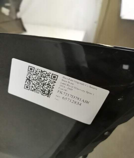 Оригинална задна броня със сензори в добро състояние Ленд Роувър / Lan