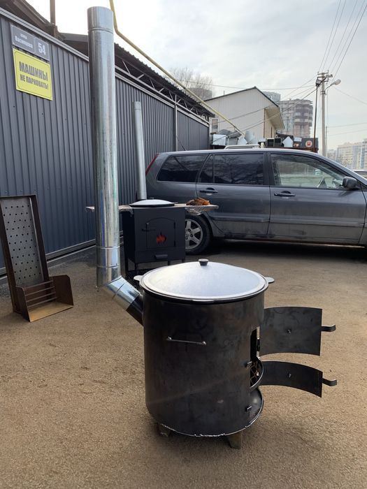 Очаги, печи под казаны