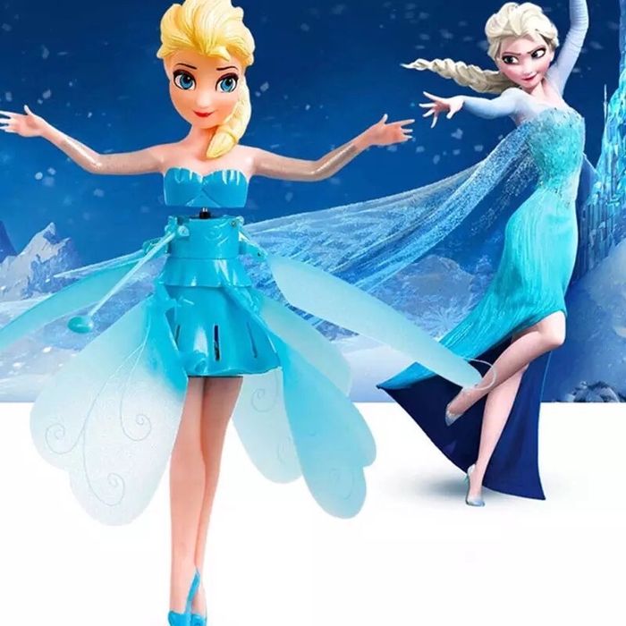 Летяща фея дрон кукла играчка фрозен елза frozen принцеса лети