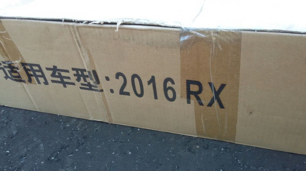 Пороги Lexus RX 2015/2023