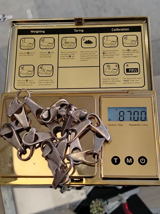 Масивен сребърен ланец