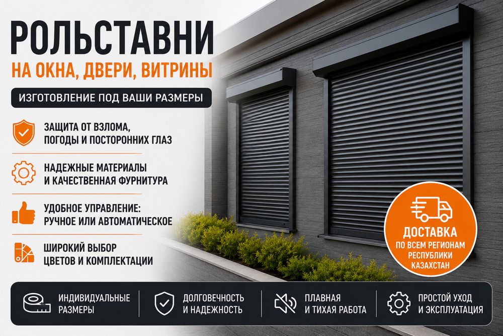 Защитные роллеты на окна и двери