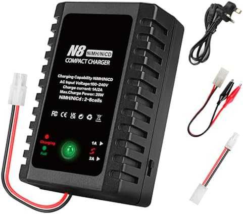 Ново Зарядно за RC батерии NiMH/NiCd 2.4-9.6V Mini/Standard Tamiya