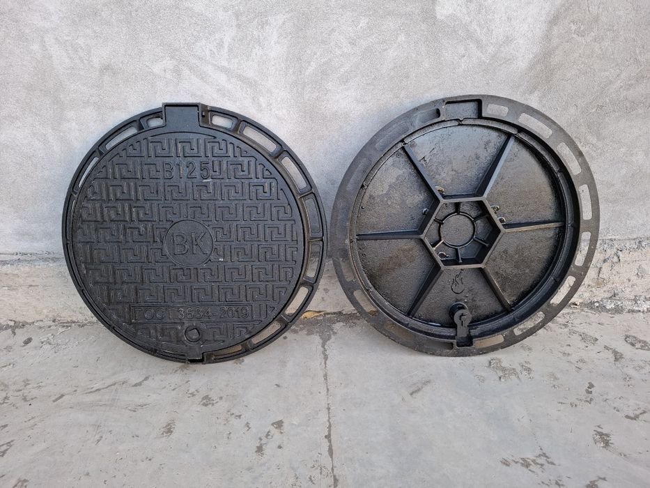 Люк. Чугун. Канализация. Водопровод.
