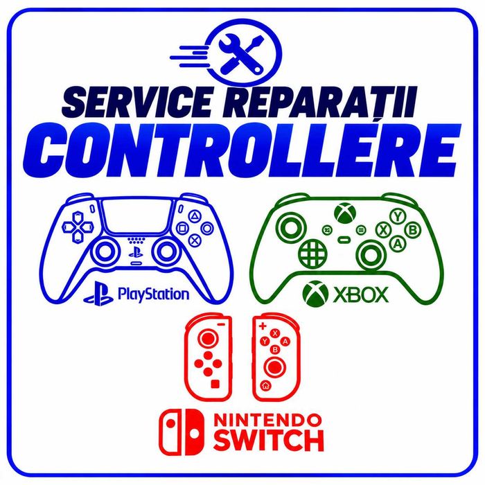 Reparatii controllere Playstation/ Xbox/ Nintendo