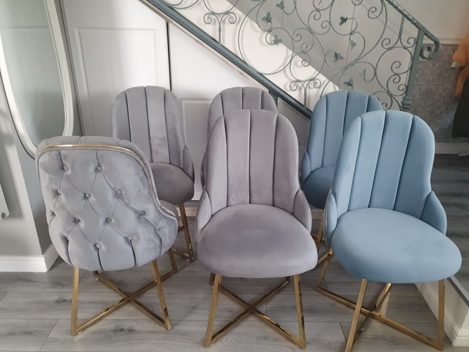 Set masa neagra cu 6 scaune