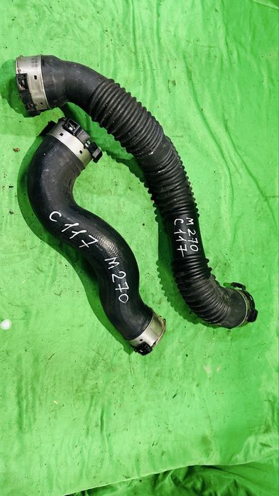 Трбуки интеркуллера радиатор патрбубка m270 turbo CLA200 авторазбор