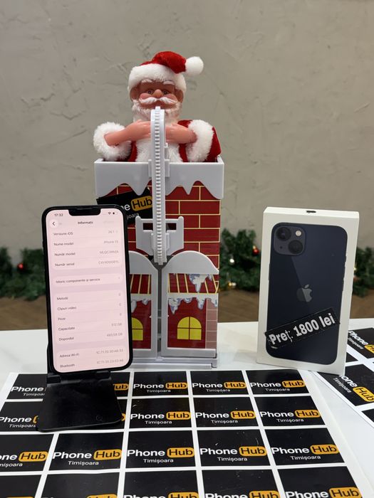 Iphone 13 512GB , stare excelnta, baterie Noua, 1600 lei