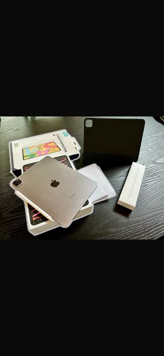 Ipad  11 Pro M4+husă originală+apple pen gen 2