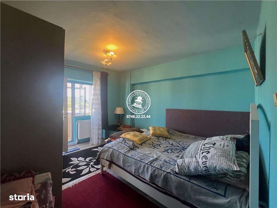 Apartament decomandat cu 4 camere, 2 băi și 2 balcoane