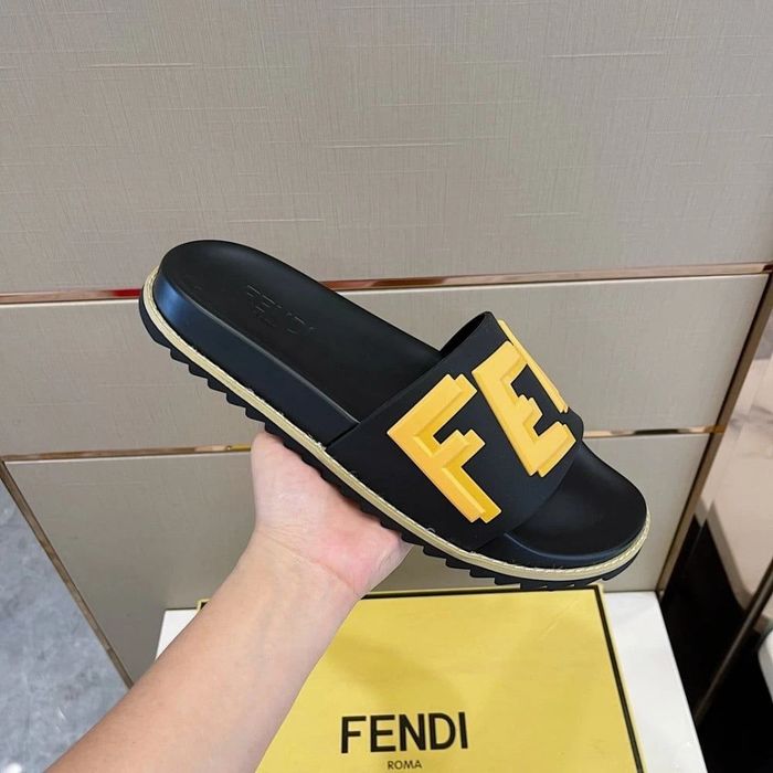 FF Men's Slipper "Logo White"