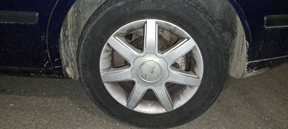 Set 4 roți cu jante aliaj R15 5x112 originale Seat (VW Audi Skoda)