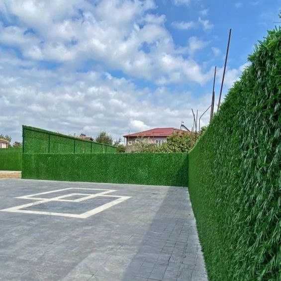 ECODEC GREEN Yashil dekorativ devor Зелёный забор