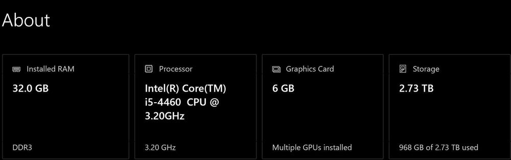 Vand PC Intel I5 32gb RAM NVidia GTX1060 6gb RAM 2,5TB + Logitech 5.1