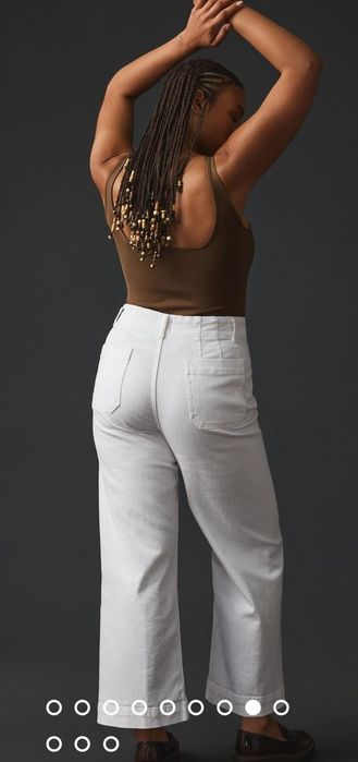 Pantalon cu crac larg