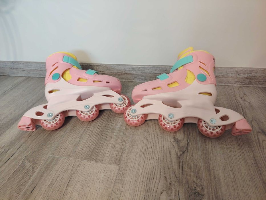 Детски комбинирани ролери и ролкови кънки, Номер 27-30, HELLO KITTY