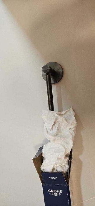 Vand Bara prosop Grohe Essentials 600 mm Grafit mat