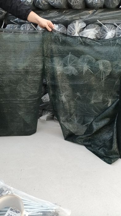 Plasa verde cu tiv intarit si ochiuri de prindere umbrire 50/80/90%/95%