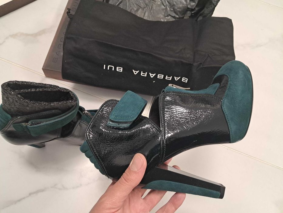 Pantofi piele veritabila / ghete Barbara Bui   Originali noi deosebiti